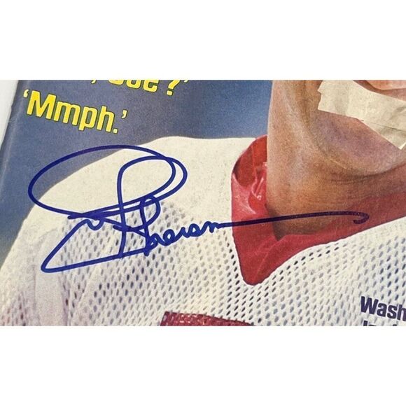 Joe Theismann Signed Sports Illustrated September 3 1984 Autographed Magazine - Picture 2 of 4